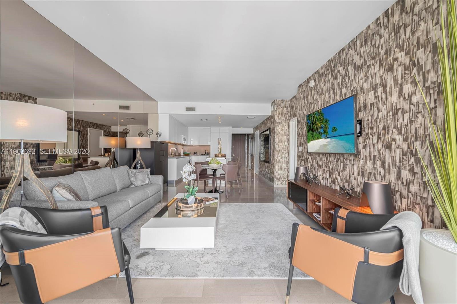 88 Southwest 7th Street, Unit 3806 Miami, FL 33130 - Photo 5 of 24 Beautifully decorated by Stephen G