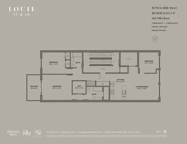 $3,030,000 | 16 West 18th Street, Unit 6 | Flatiron