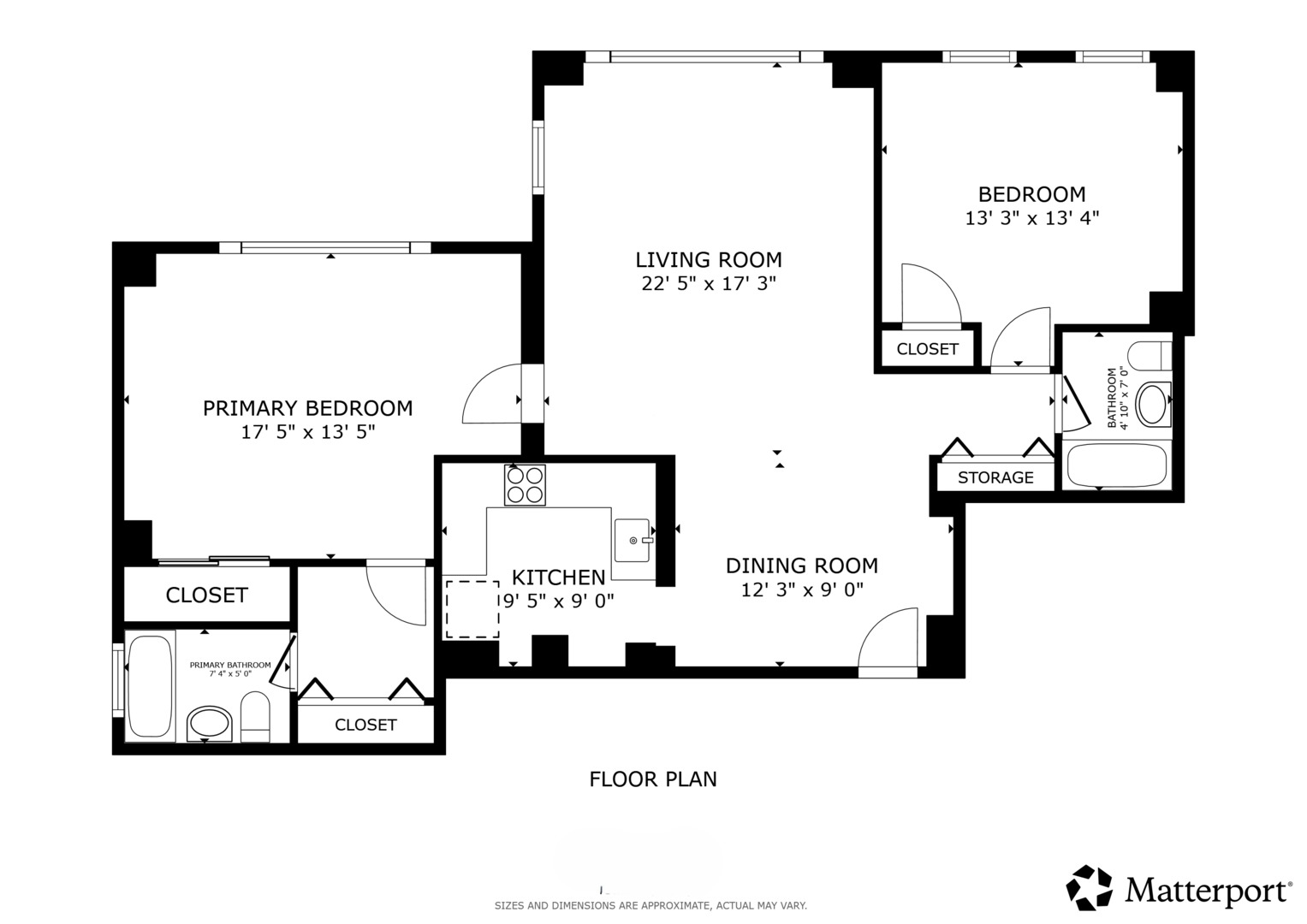 2909 North Sheridan Road, Unit 802 Chicago, IL 60657 - Photo 22 of 22 a picture of a floor plan