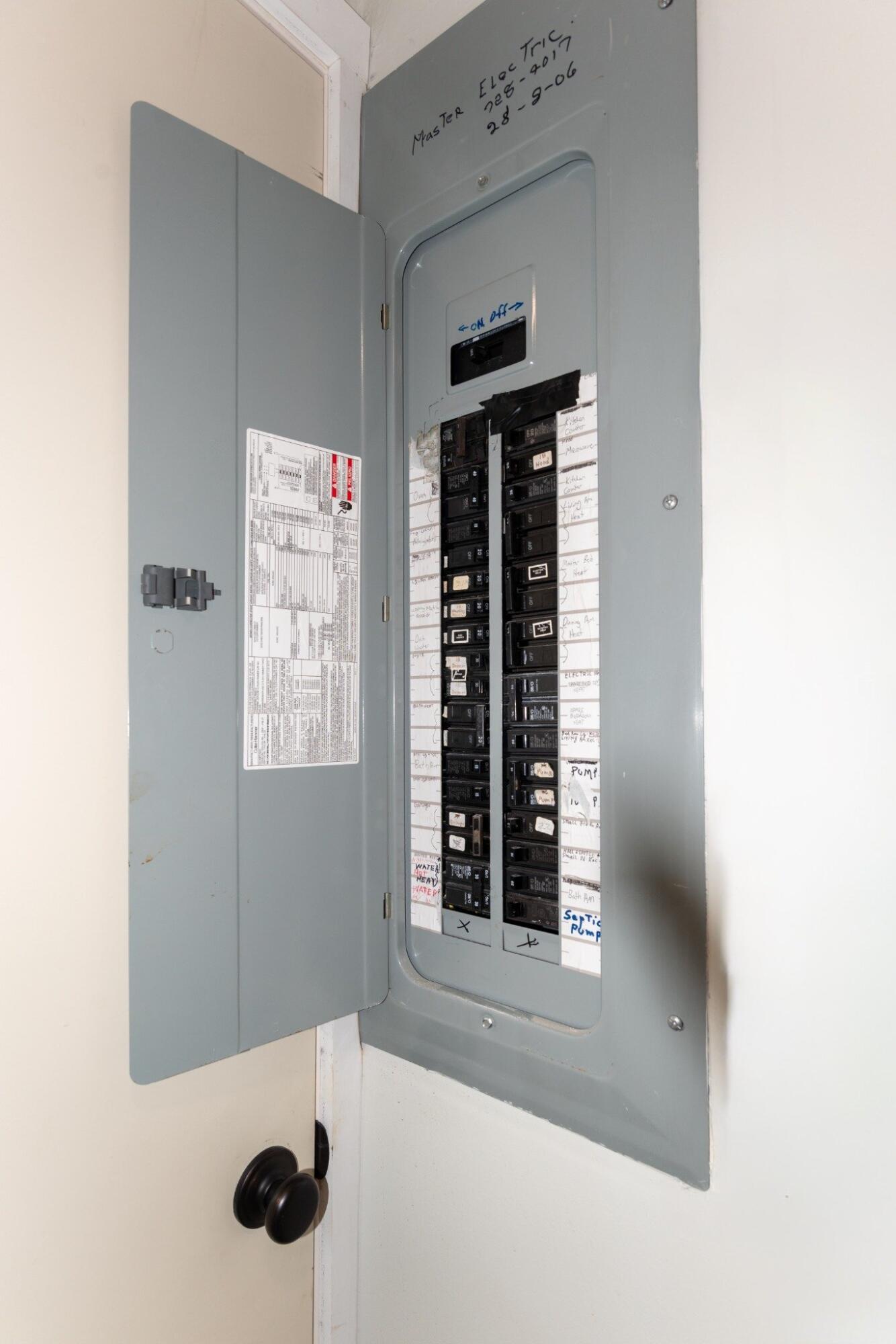 800 Beaulieu Road, Unit 42 Madawaska, ME 04773 - Photo 44 of 54 Circuit breaker panel