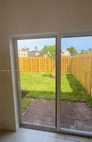 a view of a room with window