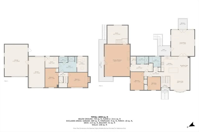 a picture of a floor plan