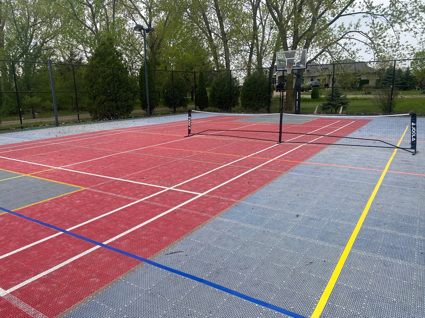 8726 East Goodfarm Road Gardner, IL 60424 - Photo 8 of 12 a tennis court view of a tennis court