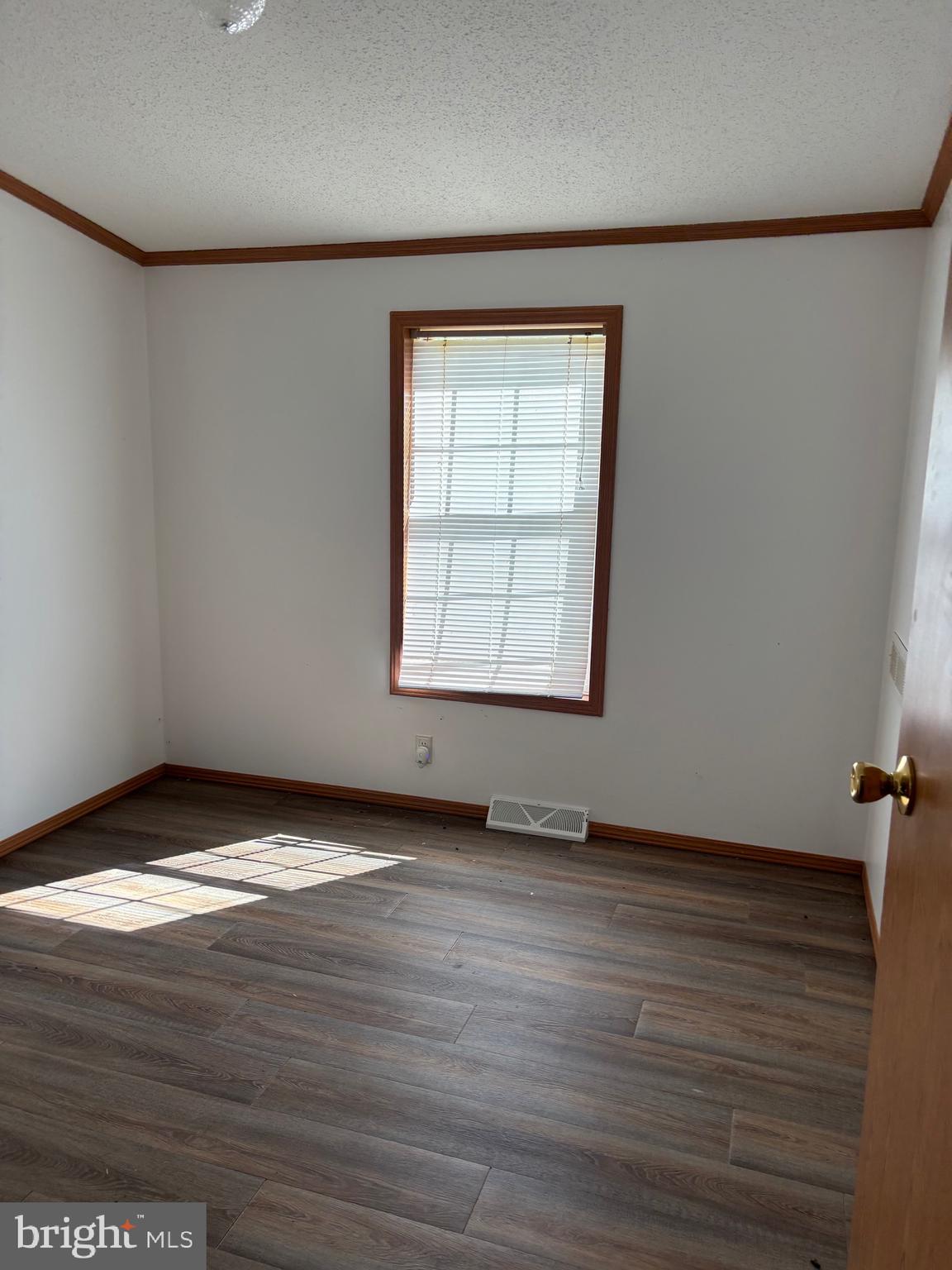 3825 Dickenson Mountain Road Franklin, WV 26807 - Photo 18 of 32 an empty room with wooden floor and windows