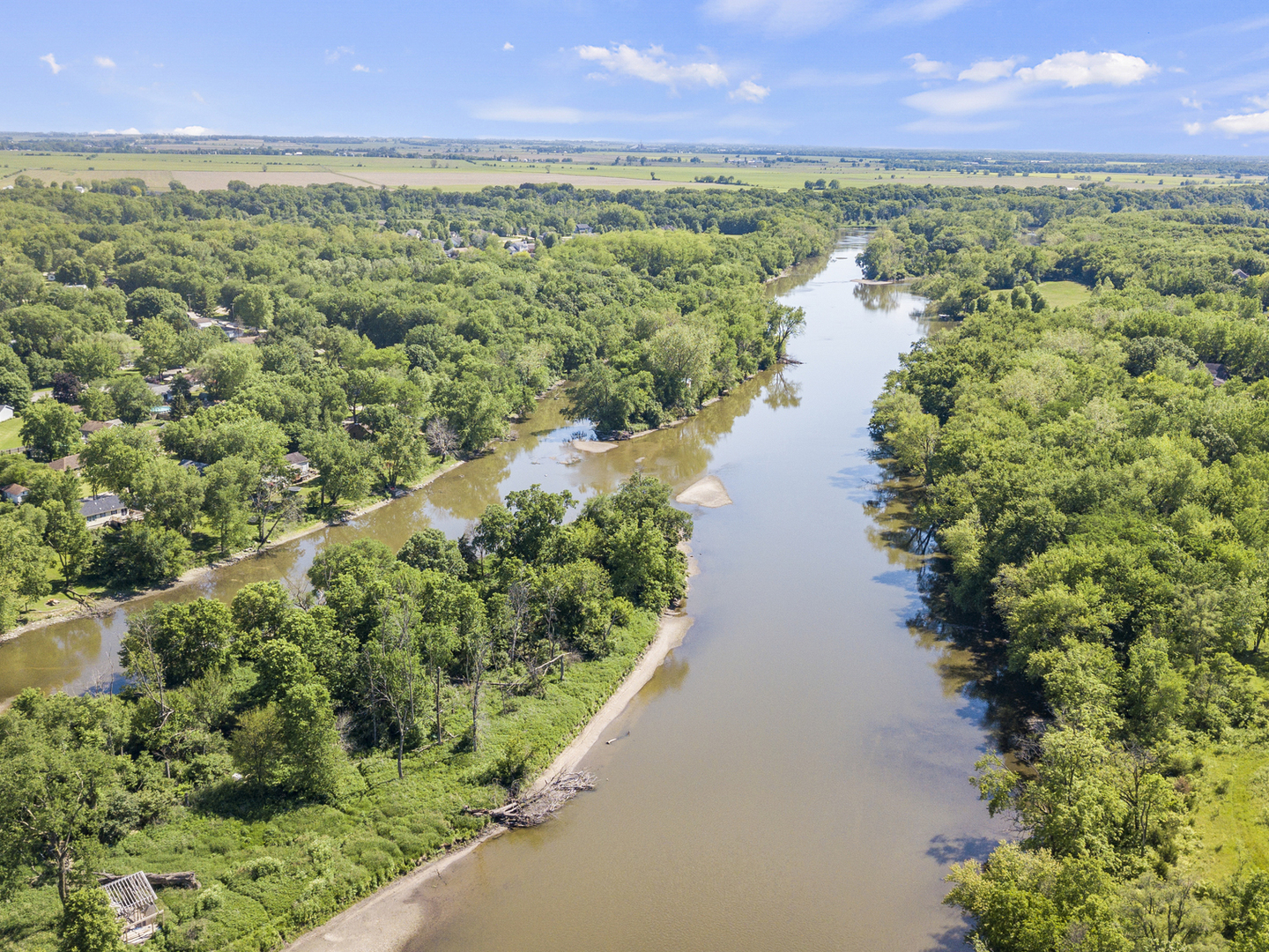 5 Belle Rive Drive Millington, IL 60537 - Photo 11 of 16 a view of a city and lake view