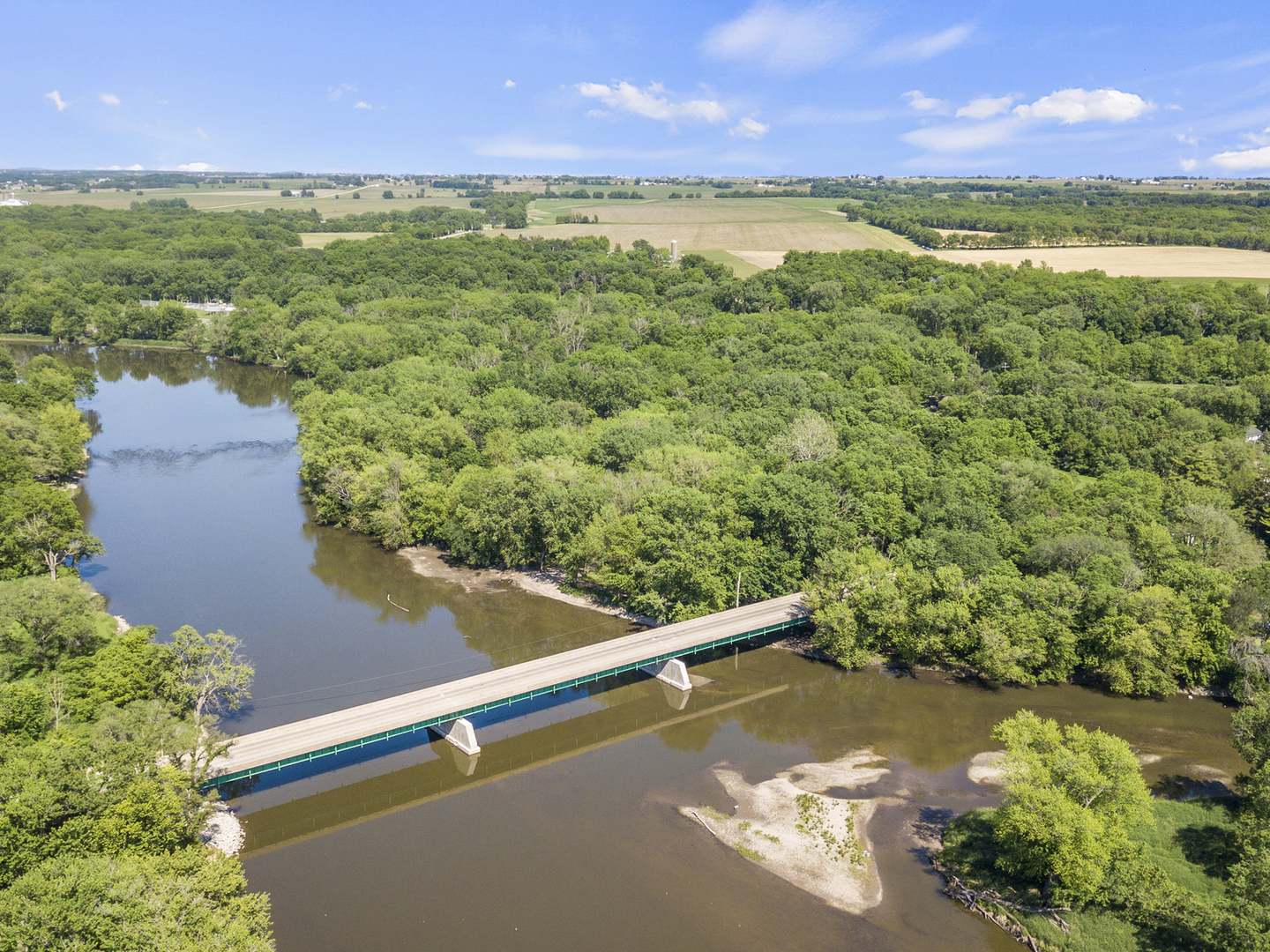 5 Belle Rive Drive Millington, IL 60537 - Photo 12 of 16 a view of an outdoor space and a lake view