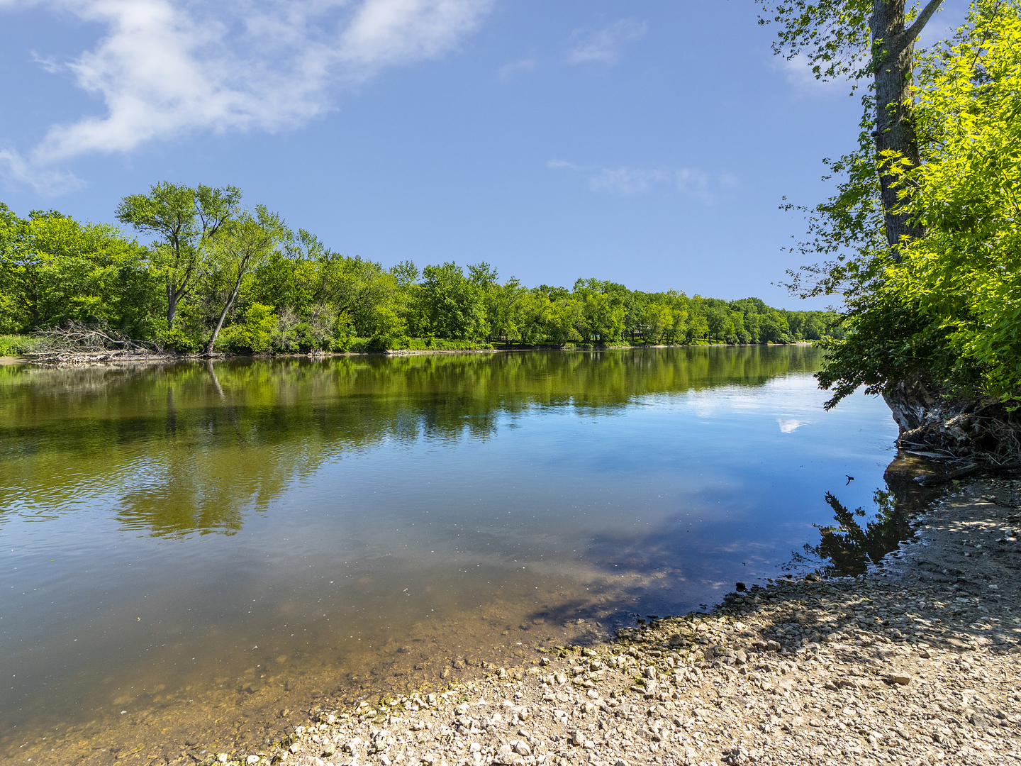 5 Belle Rive Drive Millington, IL 60537 - Photo 14 of 16 a view of a lake with outside space
