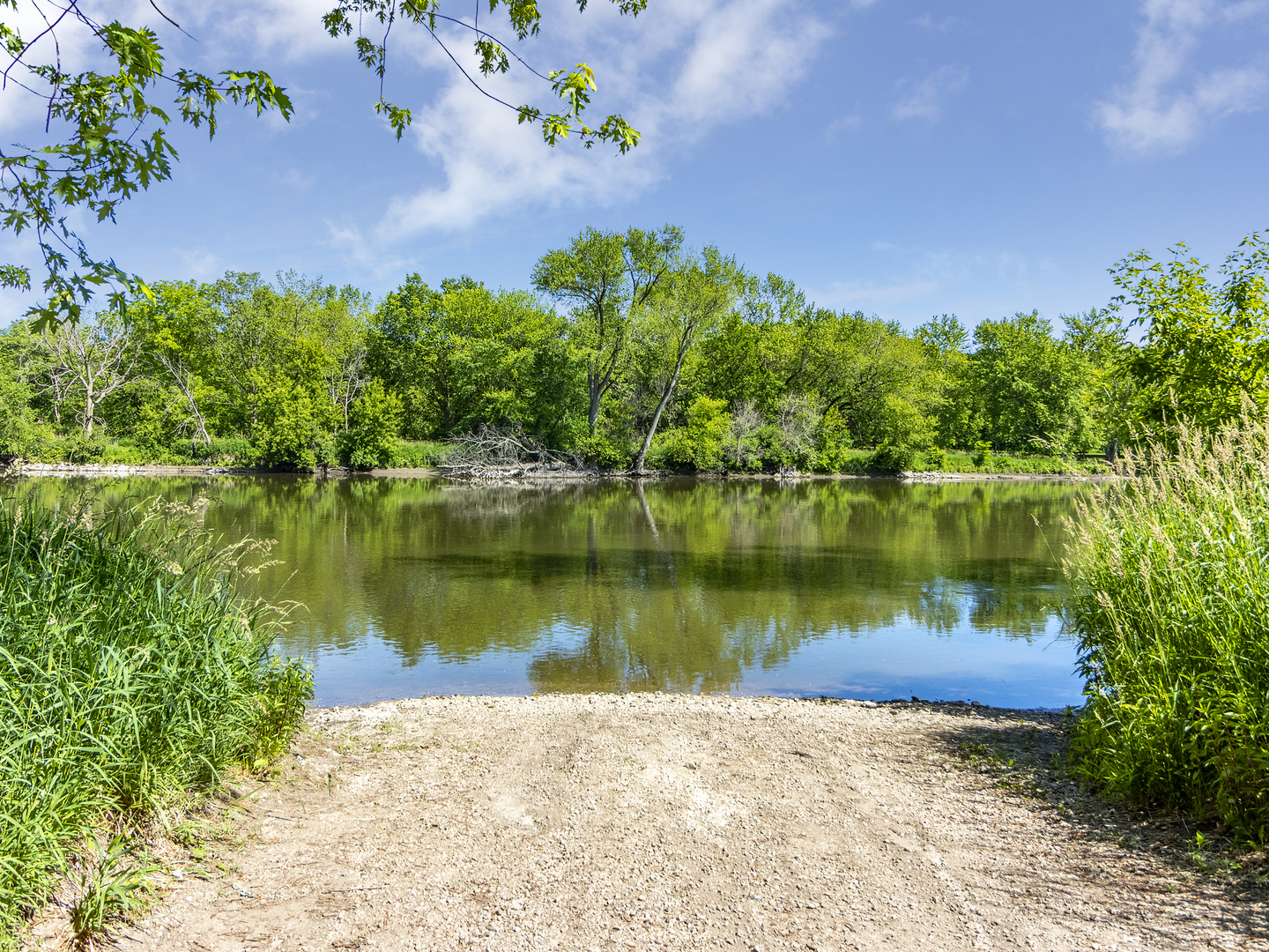 5 Belle Rive Drive Millington, IL 60537 - Photo 15 of 16 a view of a lake with a lake