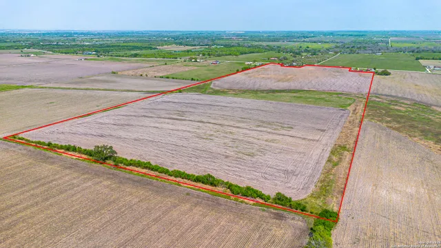 a view of a street with an ocean beach