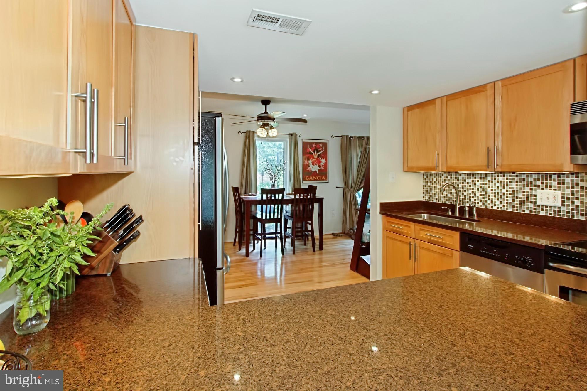 1745 Ivy Oak Square Reston, VA 20190 - Photo 14 of 30 Kitchen with Dupont Silestone Counters