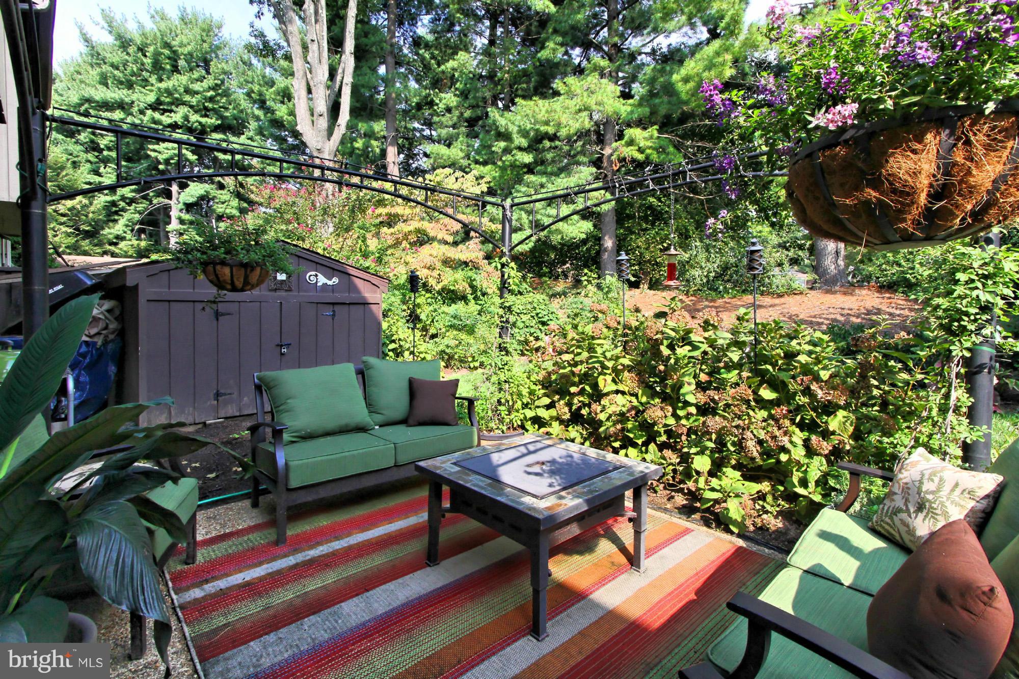 1745 Ivy Oak Square Reston, VA 20190 - Photo 27 of 30 Rear Private Patio and Sanctuary