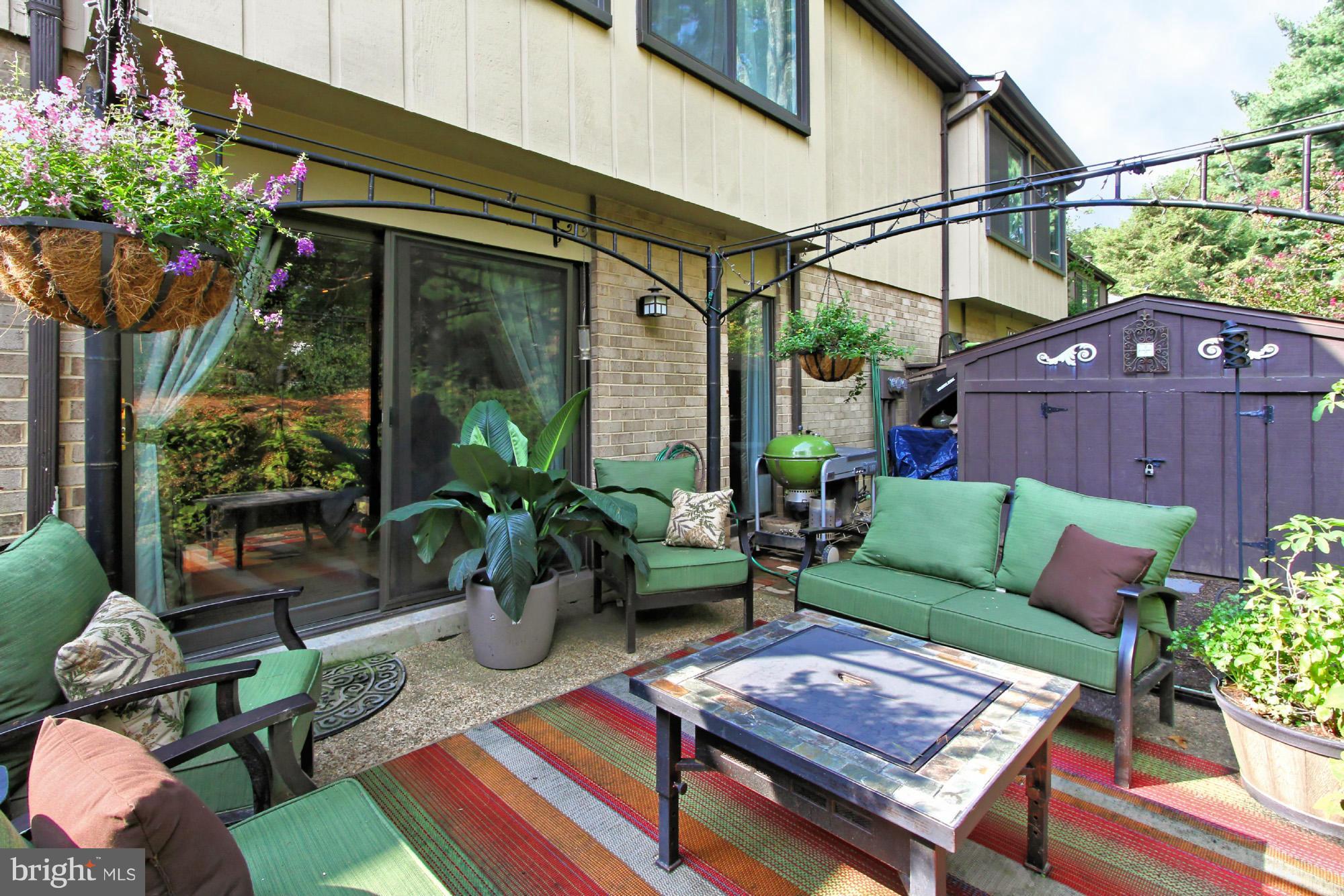 1745 Ivy Oak Square Reston, VA 20190 - Photo 30 of 30 Rear Private Patio and Sanctuary