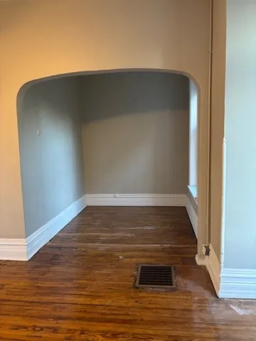 a view of wooden floor