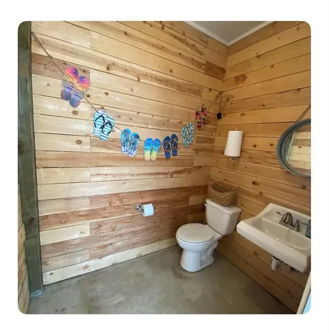 a bathroom with a sink and a vanity
