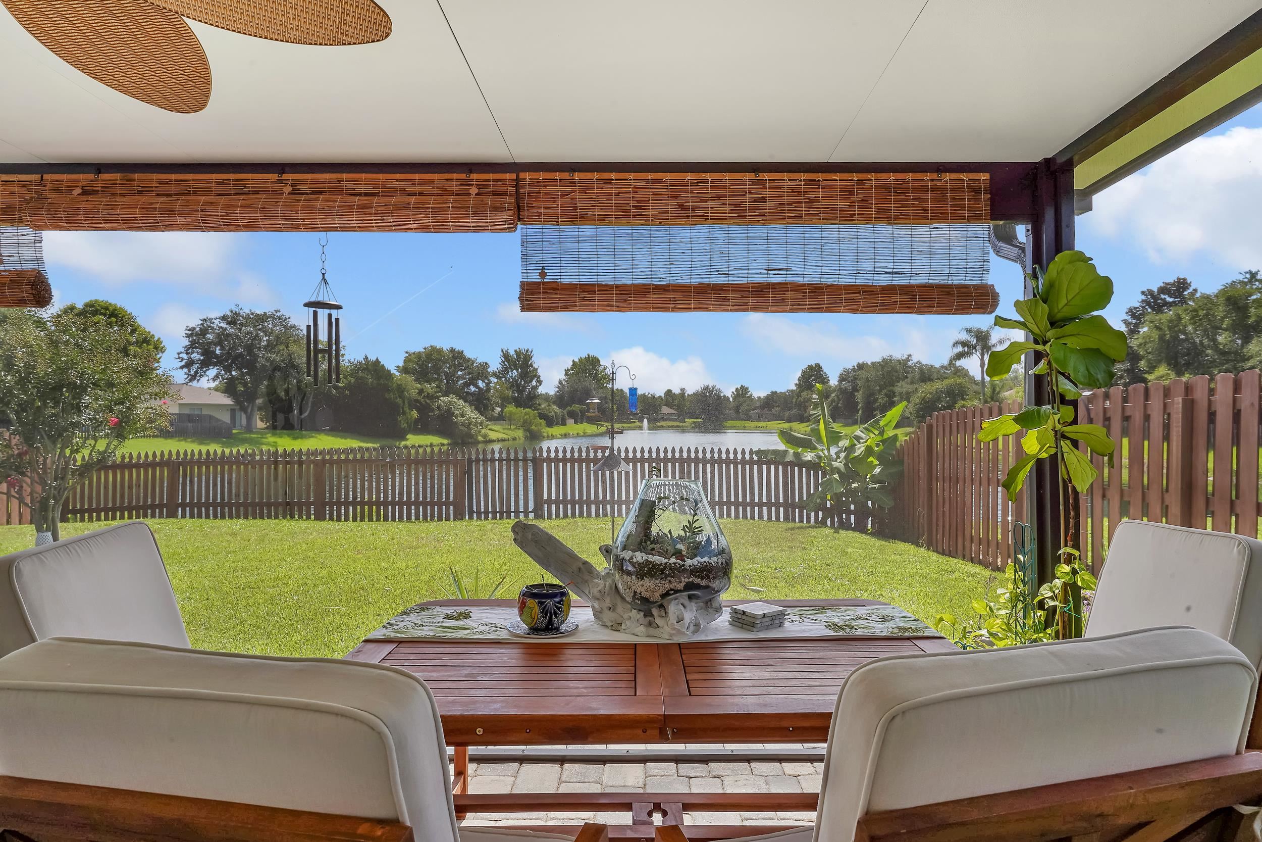 891 Wynfield Circle St. Augustine, FL 32092 - Photo 21 of 37 a view of a chairs and table in patio