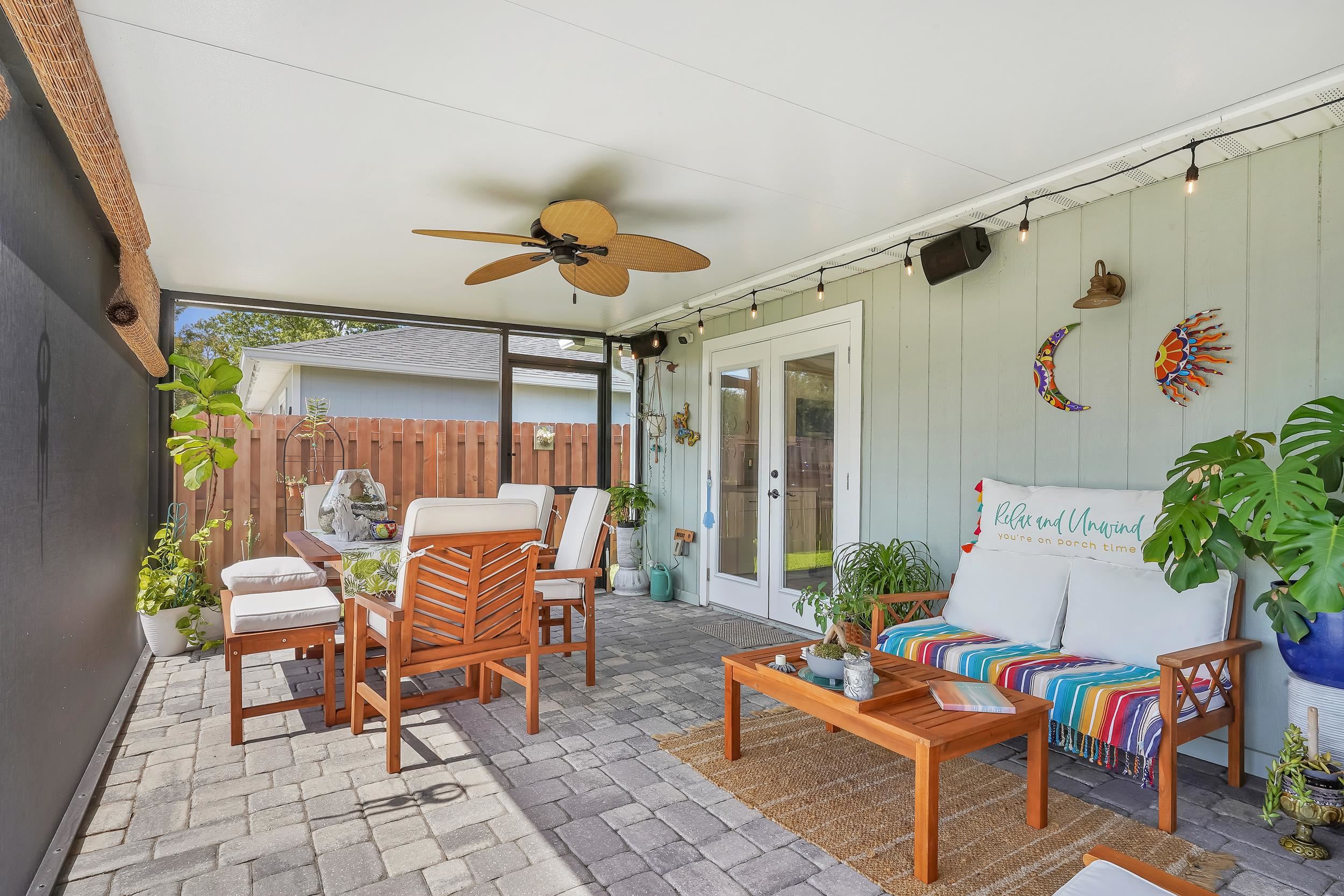 891 Wynfield Circle St. Augustine, FL 32092 - Photo 22 of 37 a outdoor space with patio furniture