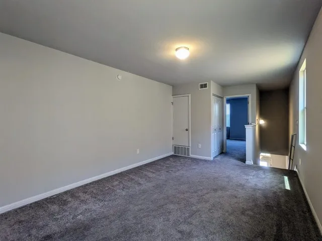 a view of empty room