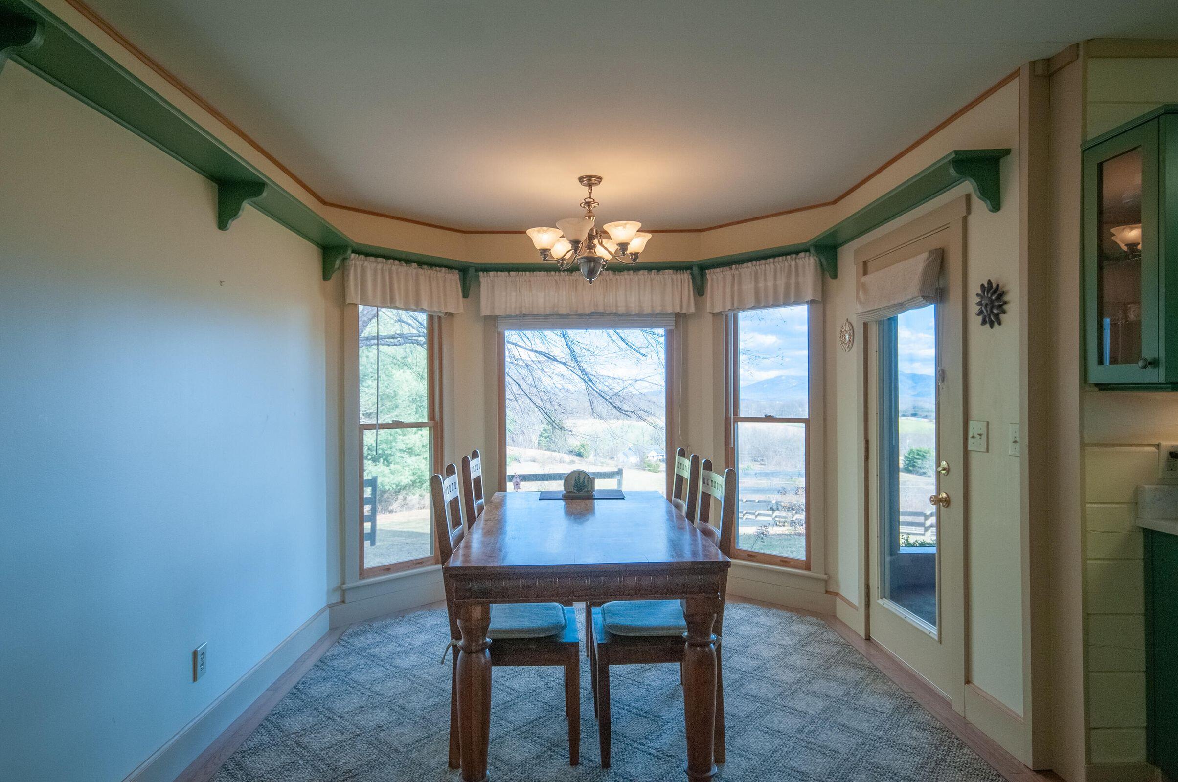 80 Good View Drive Raphine, VA 24472 - Photo 24 of 59 a view of a dining room with furniture window and wooden floor