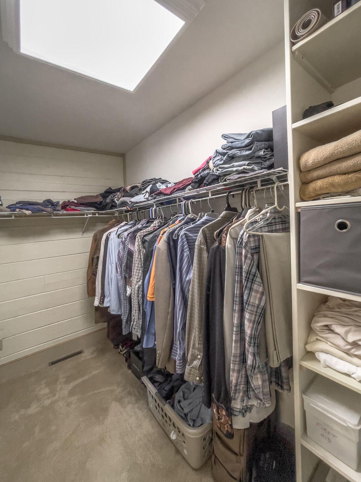 80 Good View Drive Raphine, VA 24472 - Photo 30 of 59 a view of walk in closet with clothes and shoes