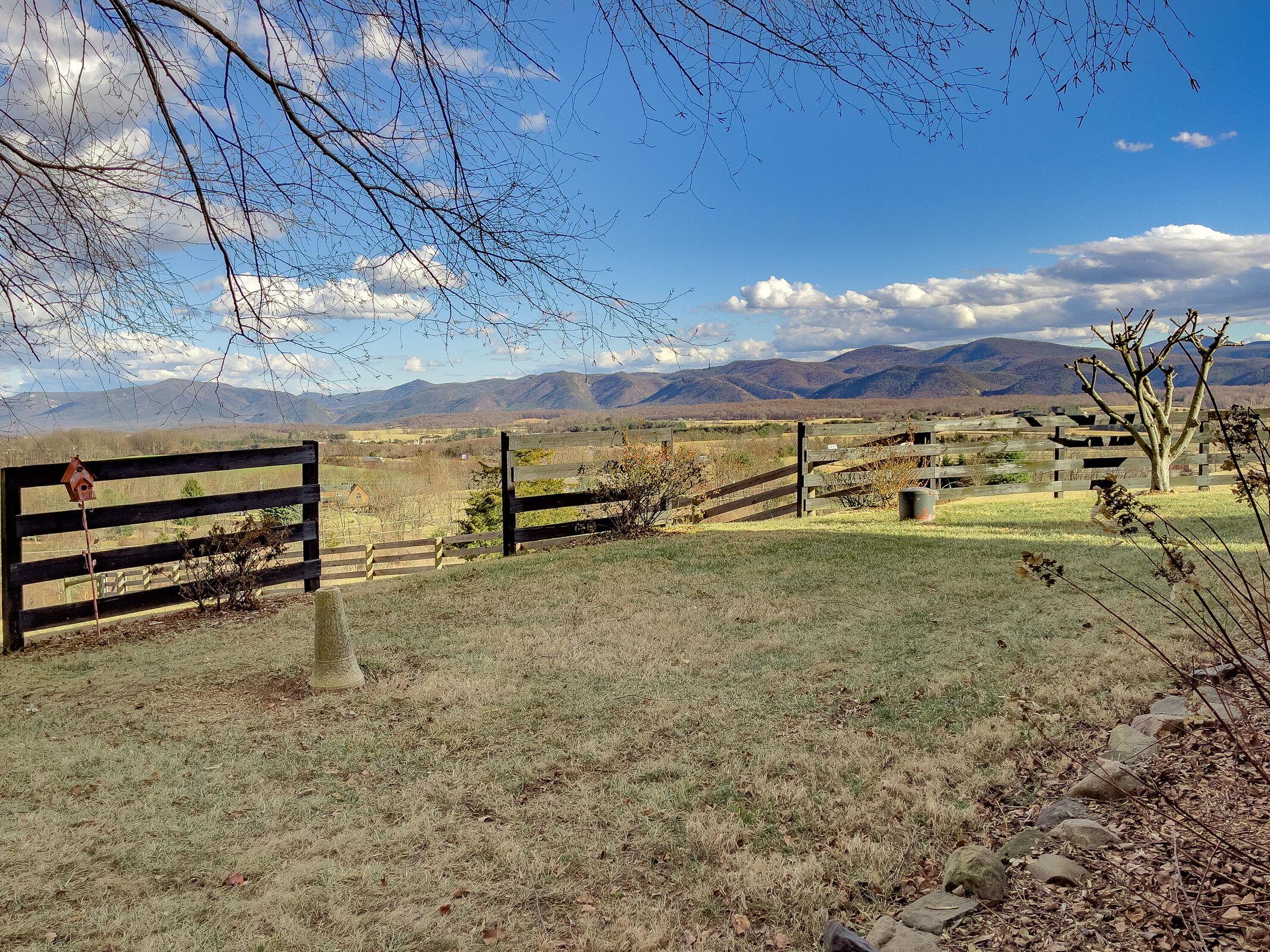 80 Good View Drive Raphine, VA 24472 - Photo 55 of 59 a view of a yard with wooden fence