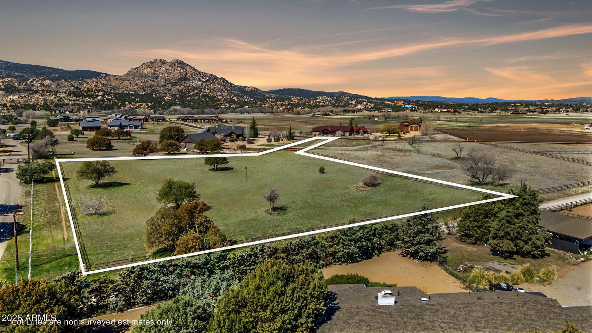 8905 North Callahan Road, Unit 182 Prescott, AZ 86305 - Photo 2 of 19 5-Aerial-3-Lot-Lines