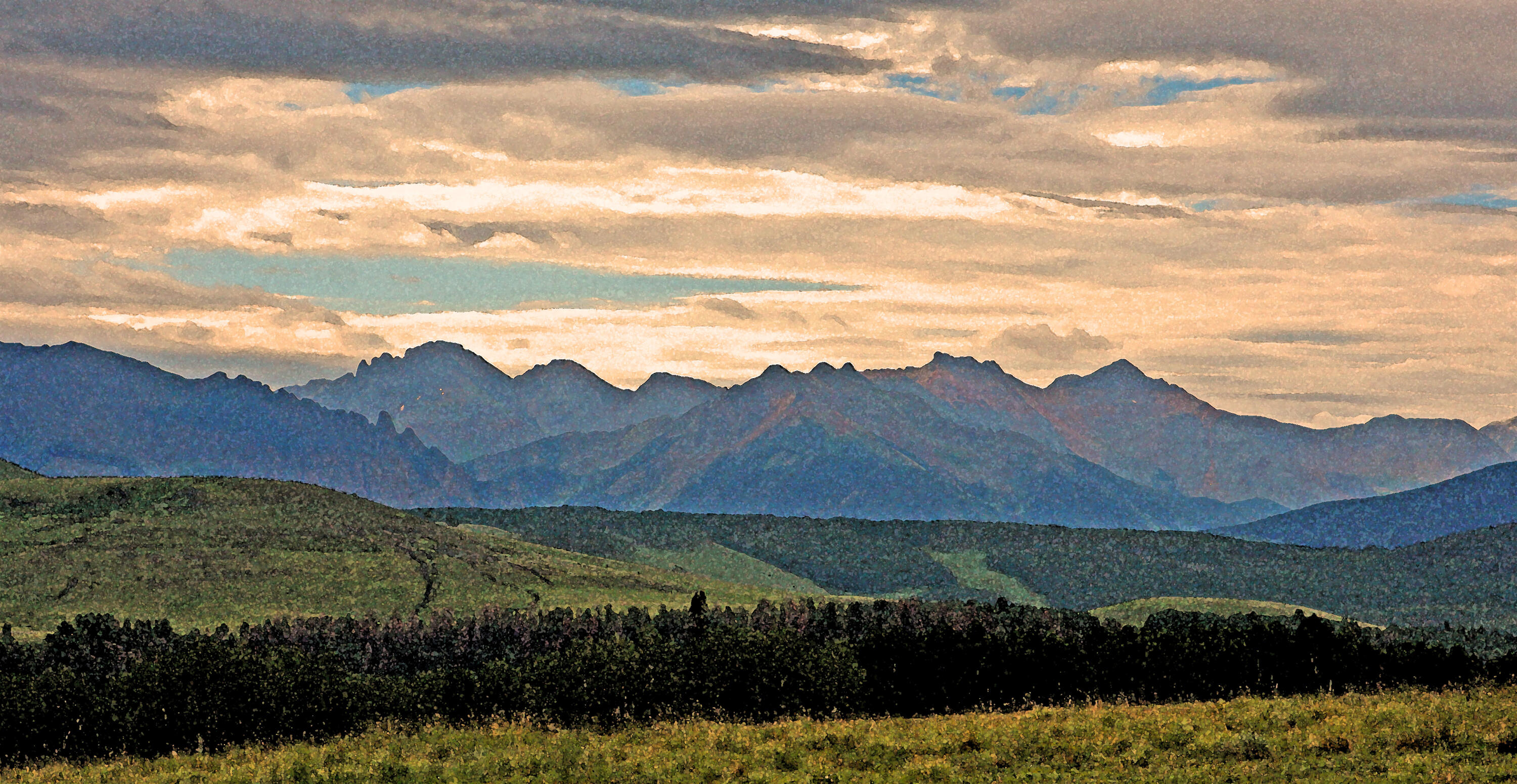 2728 Sound Of Music Lane Placerville, CO 81430 - Photo 16 of 28 Eastern View Golden Hour