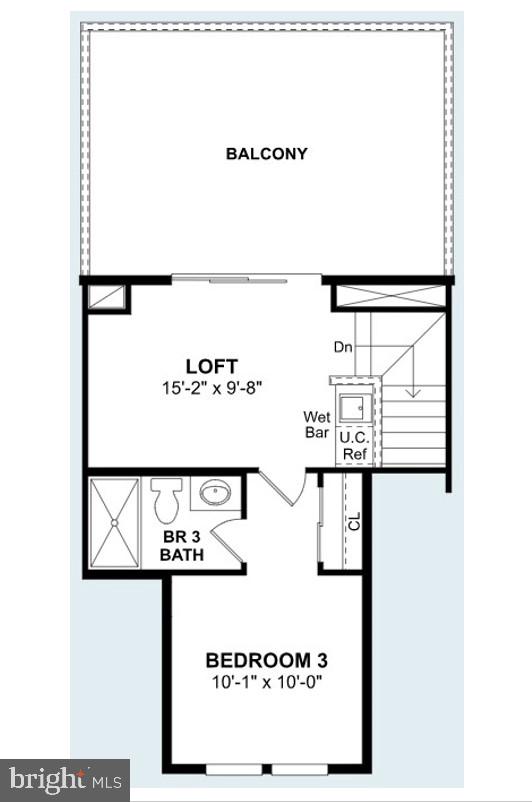 5046 Bigleaf Road Fredericksburg, VA 22407 - Photo 32 of 33 4th Floor Layout