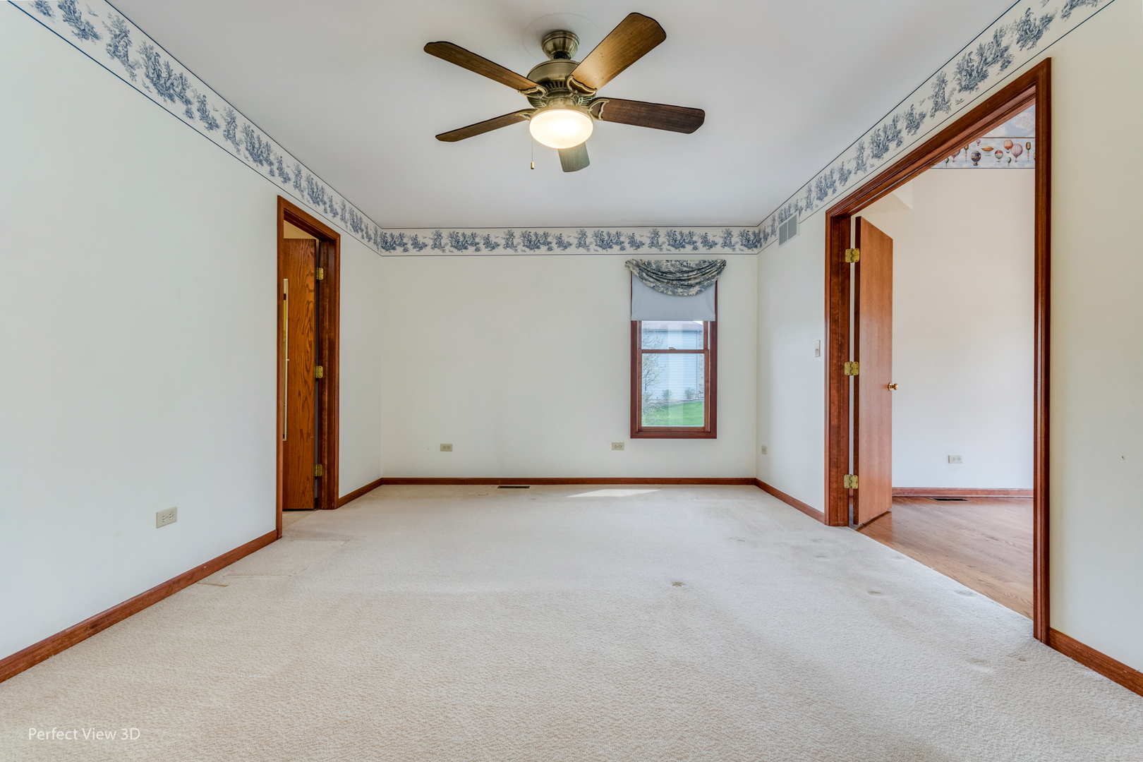 1 Genesee Court Bolingbrook, IL 60440 - Photo 18 of 29 an empty room with windows and fan