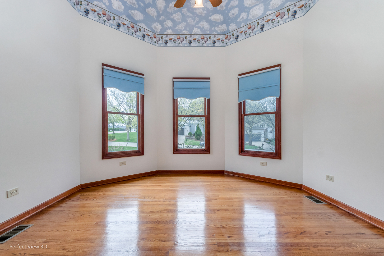 1 Genesee Court Bolingbrook, IL 60440 - Photo 23 of 29 wooden floor in an empty room with a window