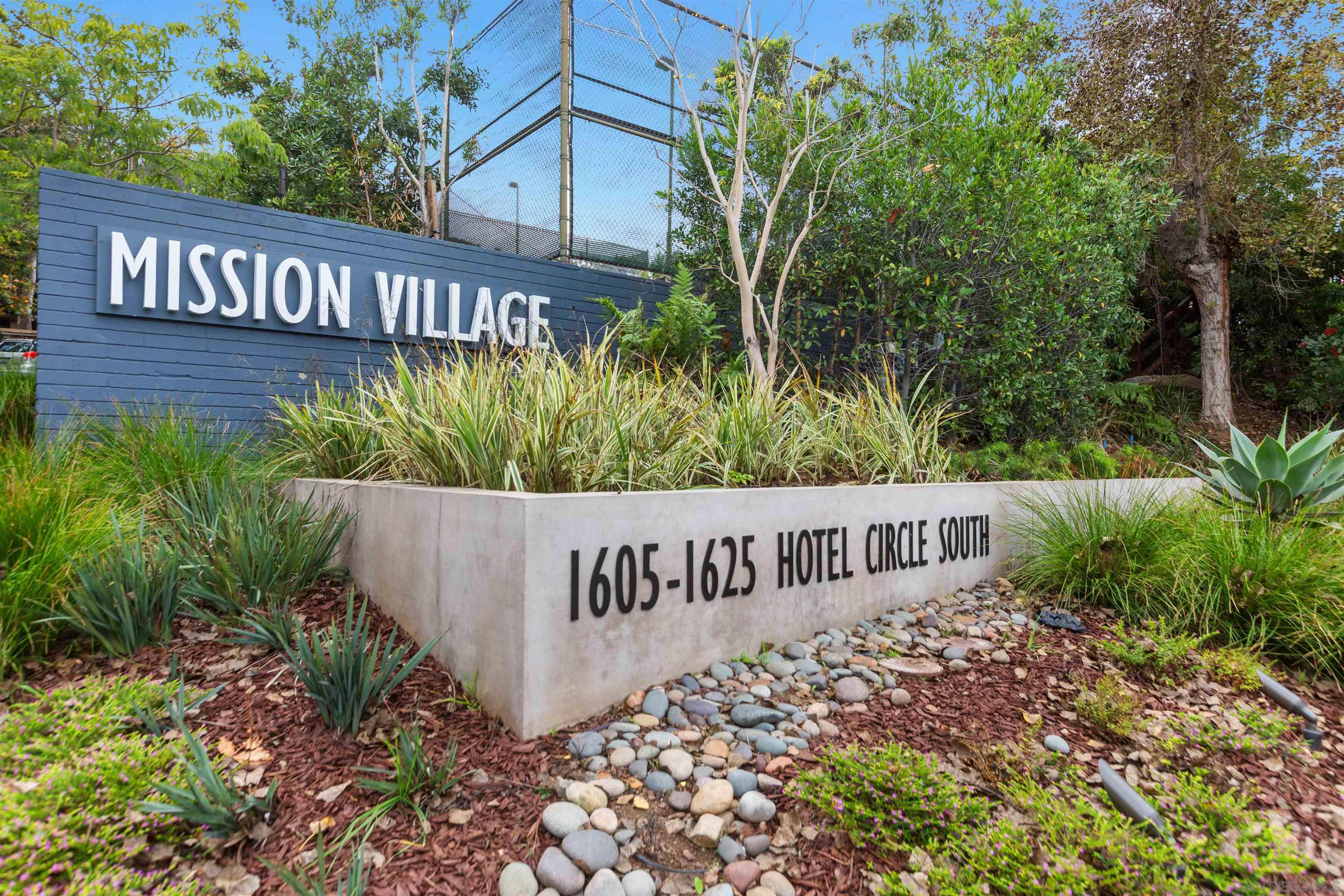 1621 Unit E 217, Unit E217 San Diego, CA 92108 - Photo 24 of 45 a sign on the side of a road