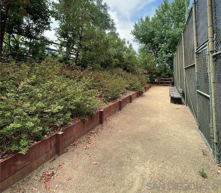 1621 Unit E 217, Unit E217 San Diego, CA 92108 - Photo 44 of 45 a view of a pathway with a pathway