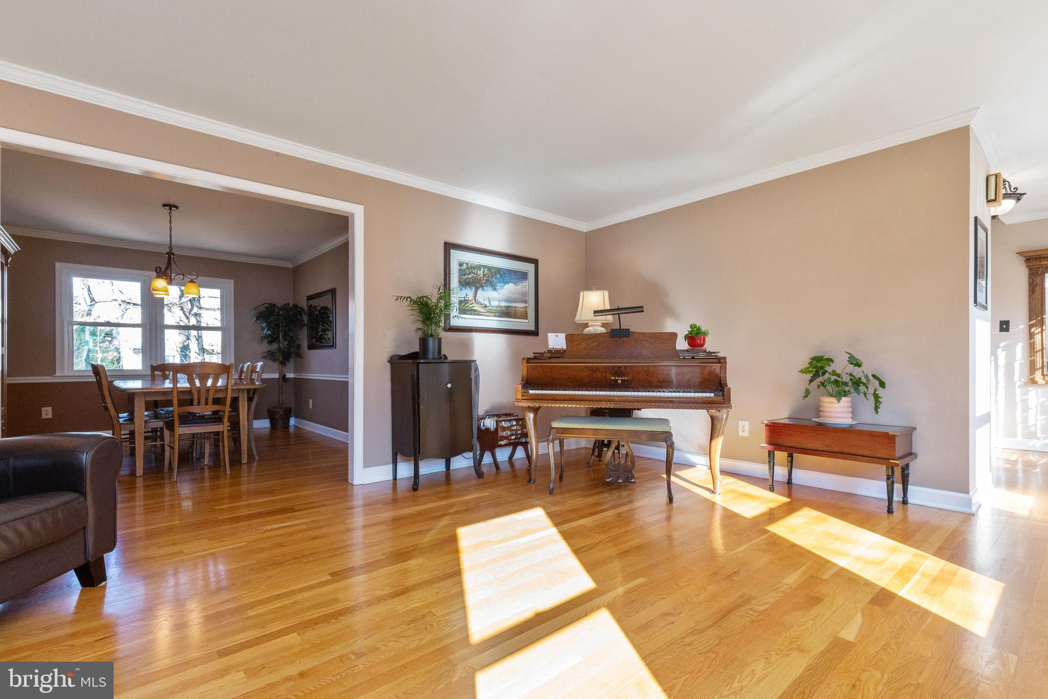 12332 Washington Brice Road Fairfax, VA 22033 - Photo 19 of 54 Living Room Looking to Formal Dining Room!