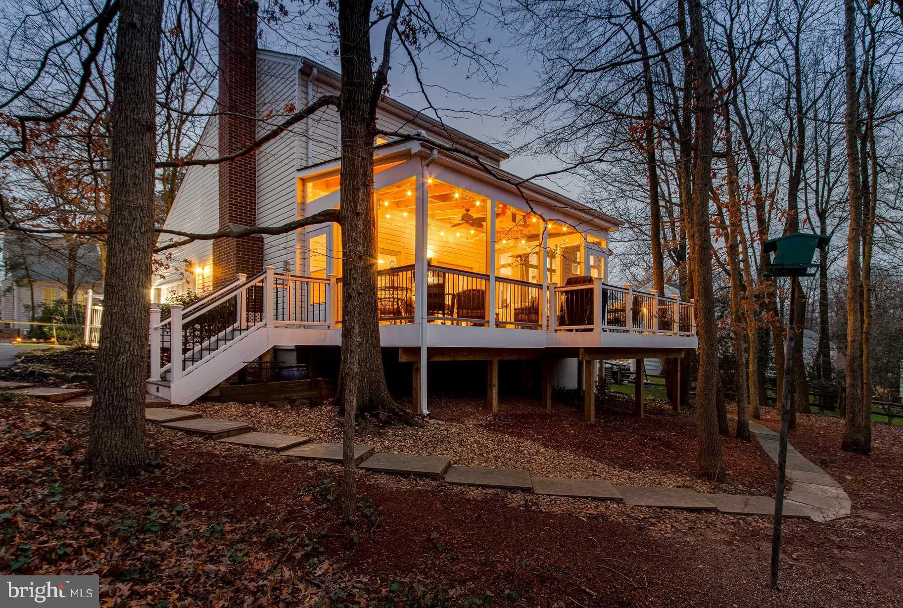 12332 Washington Brice Road Fairfax, VA 22033 - Photo 3 of 54 Nature Abounds from your Screened Deck (2018)!