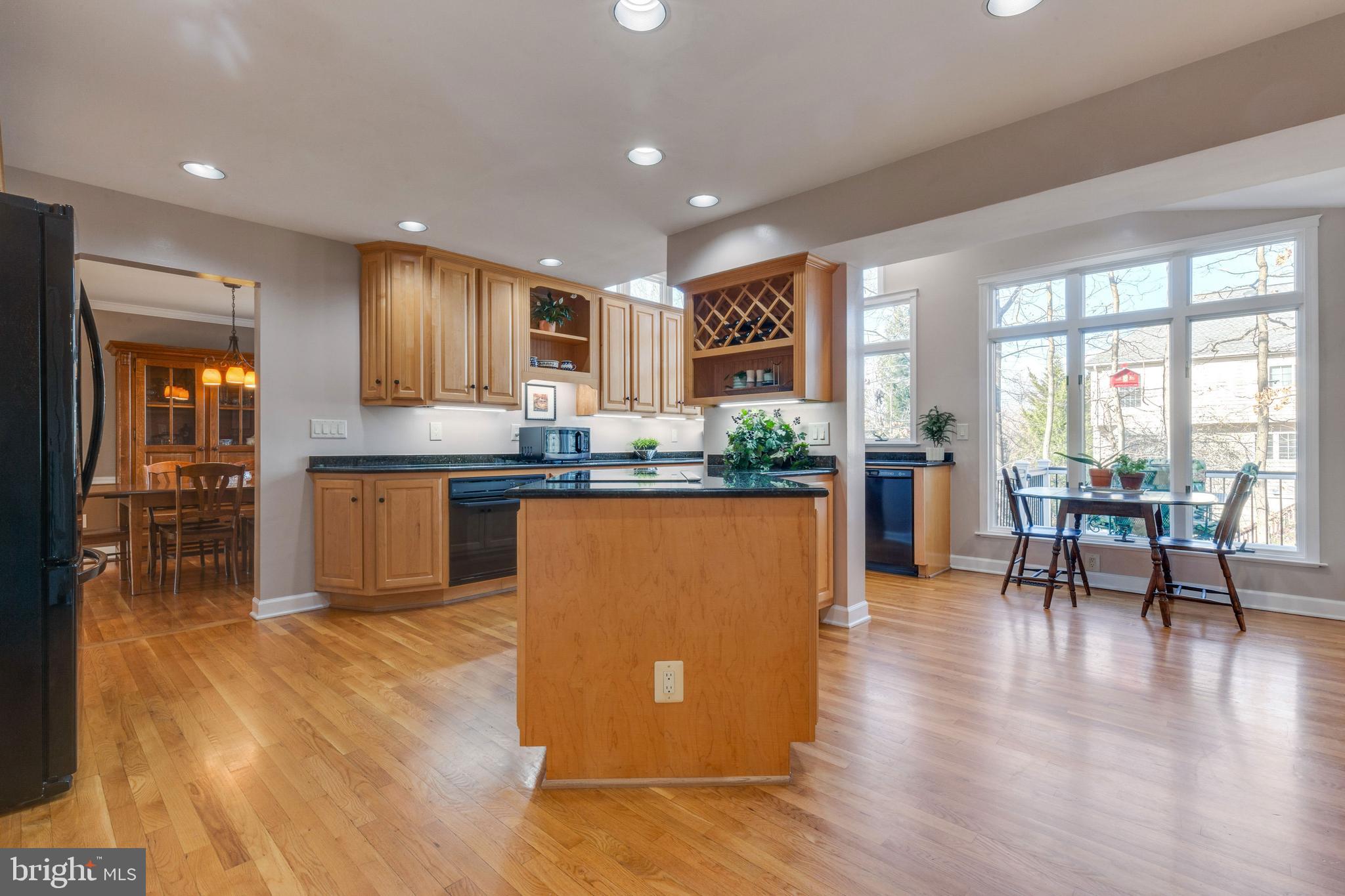 12332 Washington Brice Road Fairfax, VA 22033 - Photo 26 of 54 Kitchen Island with Adjoining Breakfast Area!