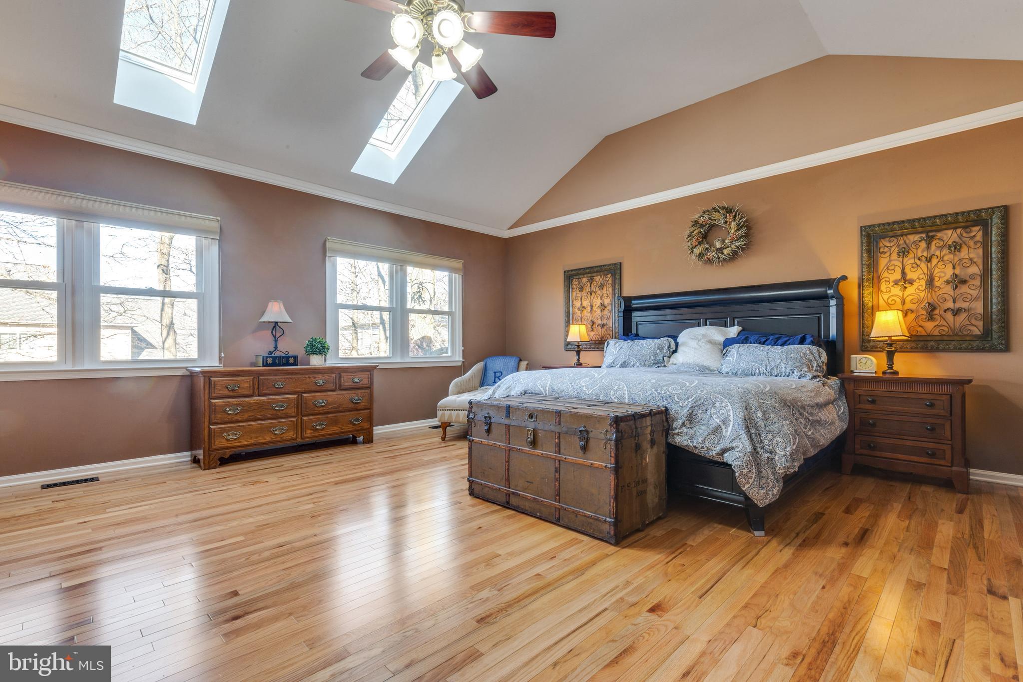 12332 Washington Brice Road Fairfax, VA 22033 - Photo 32 of 54 HUGE Owner's Bedroom with Dramatic Ceiling!