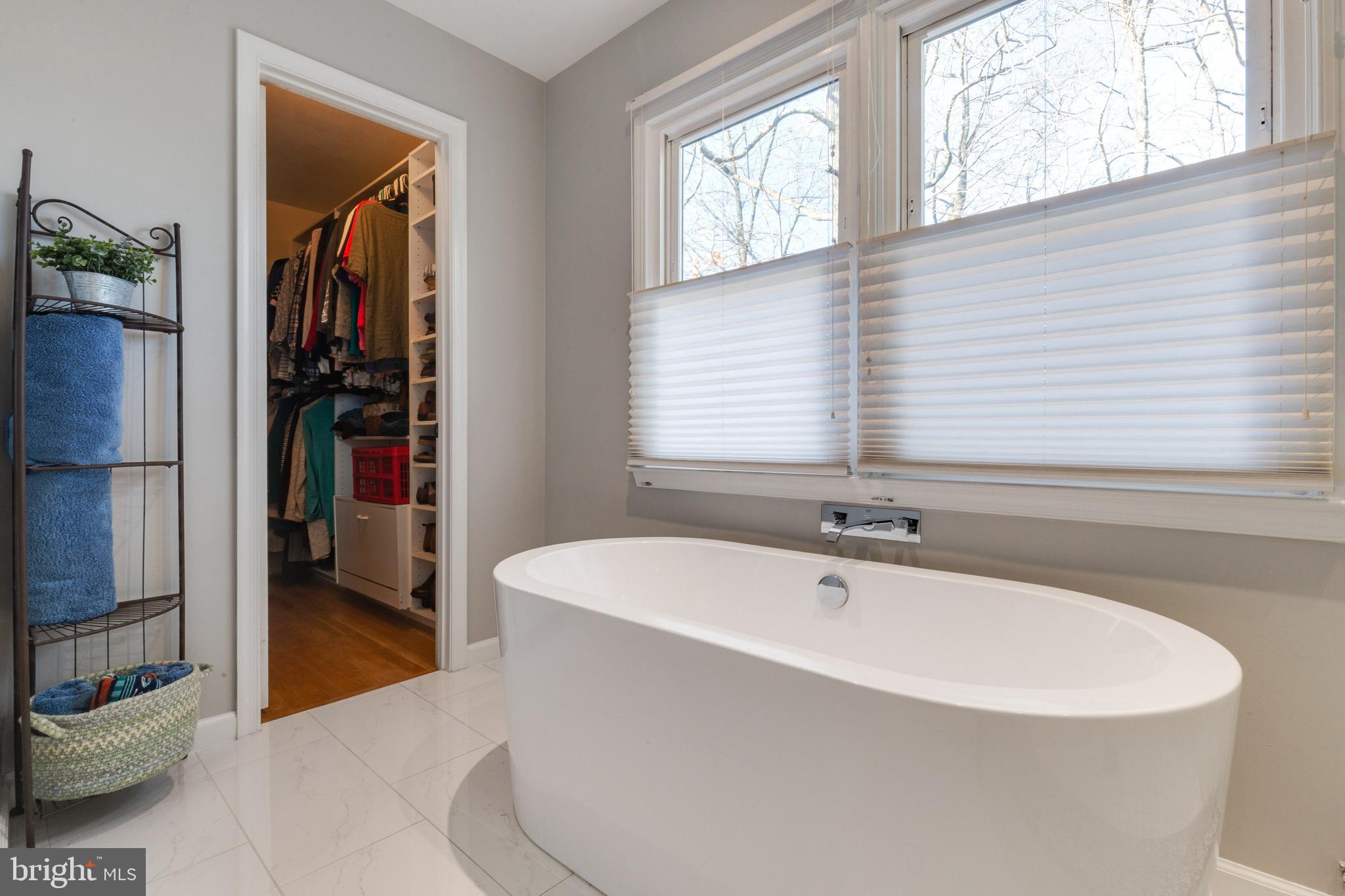 12332 Washington Brice Road Fairfax, VA 22033 - Photo 37 of 54 Owner's Bath Looking to Walk-In Closet with System