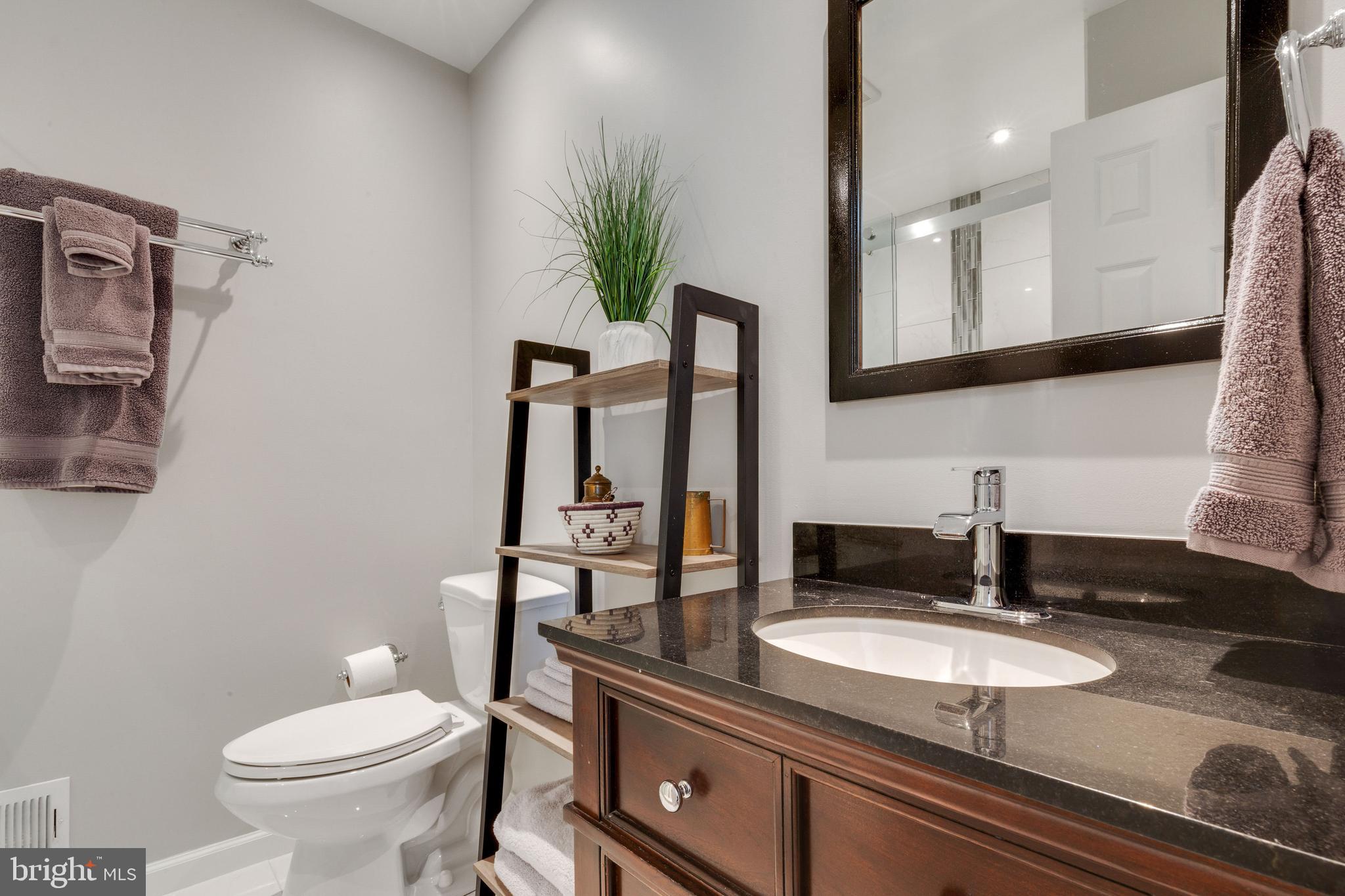 12332 Washington Brice Road Fairfax, VA 22033 - Photo 42 of 54 Updated Hall Bath with New Vanity and Commode!