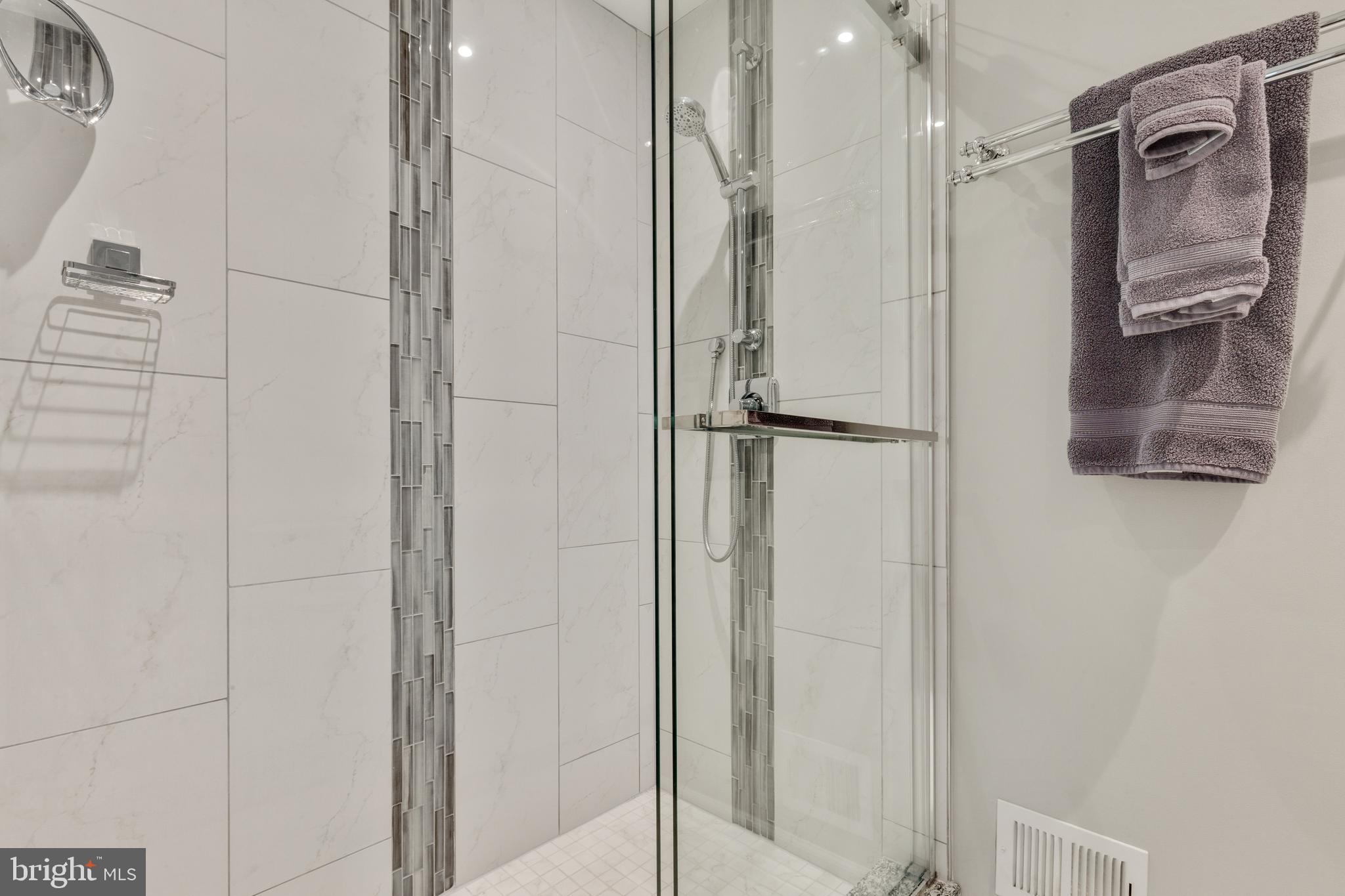 12332 Washington Brice Road Fairfax, VA 22033 - Photo 43 of 54 Updated Hall Bath with Waterfall Tiled Shower!