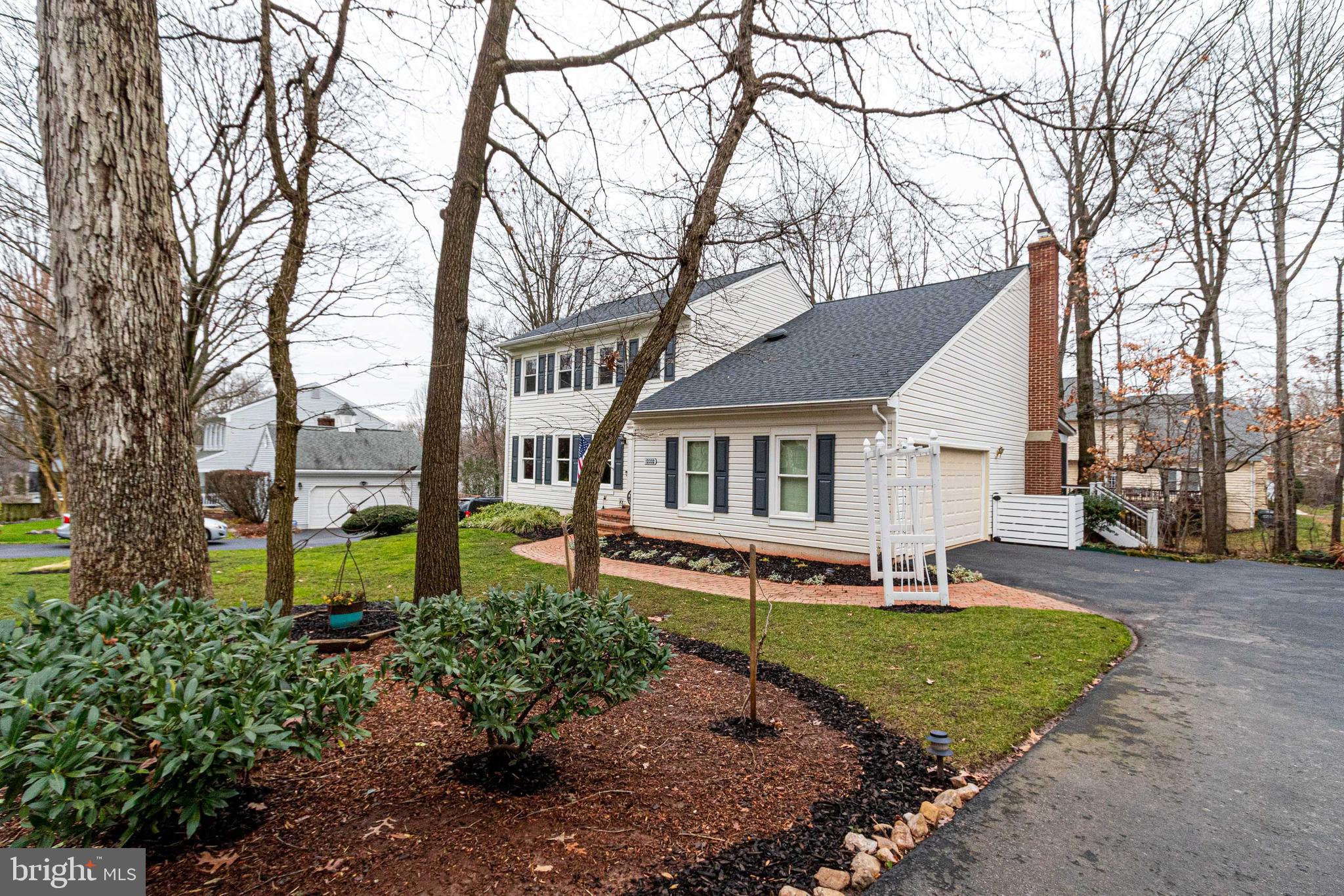 12332 Washington Brice Road Fairfax, VA 22033 - Photo 8 of 54 Sideload 2-Car Garage is Oversized with Huge Drive