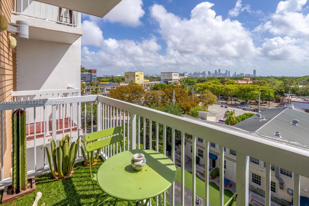 2740 Southwest 28th Terrace, Unit 705 Miami, FL 33133 - Photo 11 of 38 Balcony/Living room