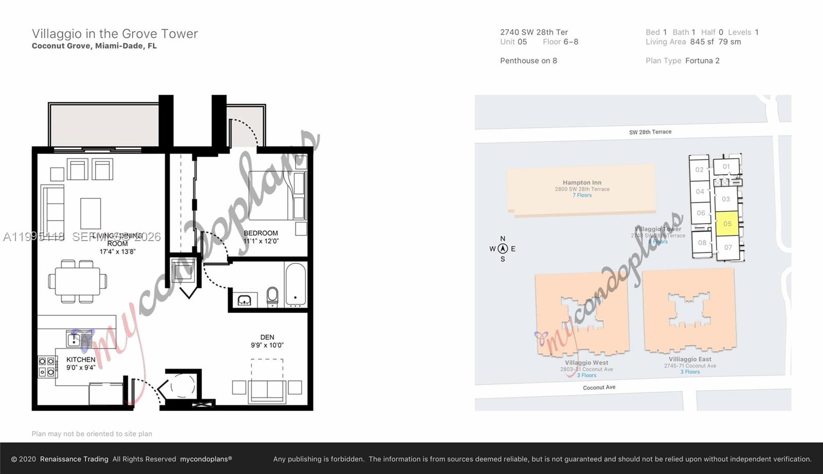 2740 Southwest 28th Terrace, Unit 705 Miami, FL 33133 - Photo 38 of 38