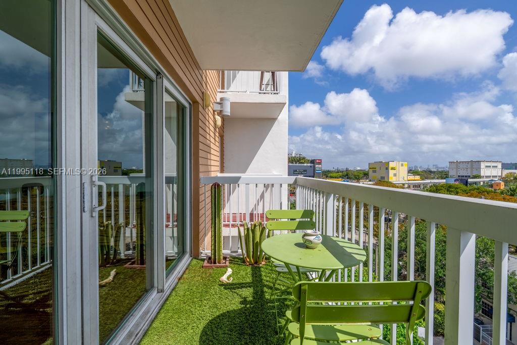 2740 Southwest 28th Terrace, Unit 705 Miami, FL 33133 - Photo 10 of 38 Balcony/Living room