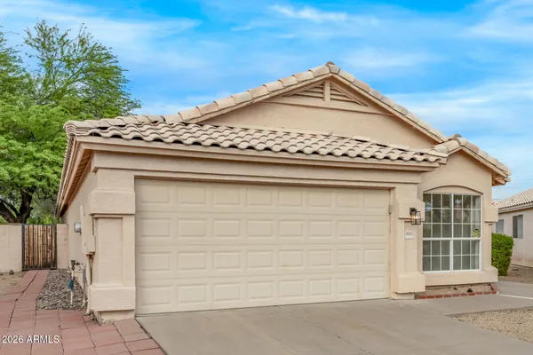 a view of a house with a outdoor space