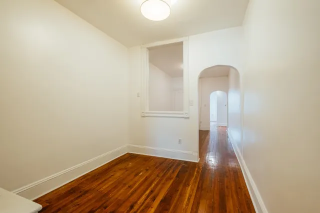 a view of wooden floor