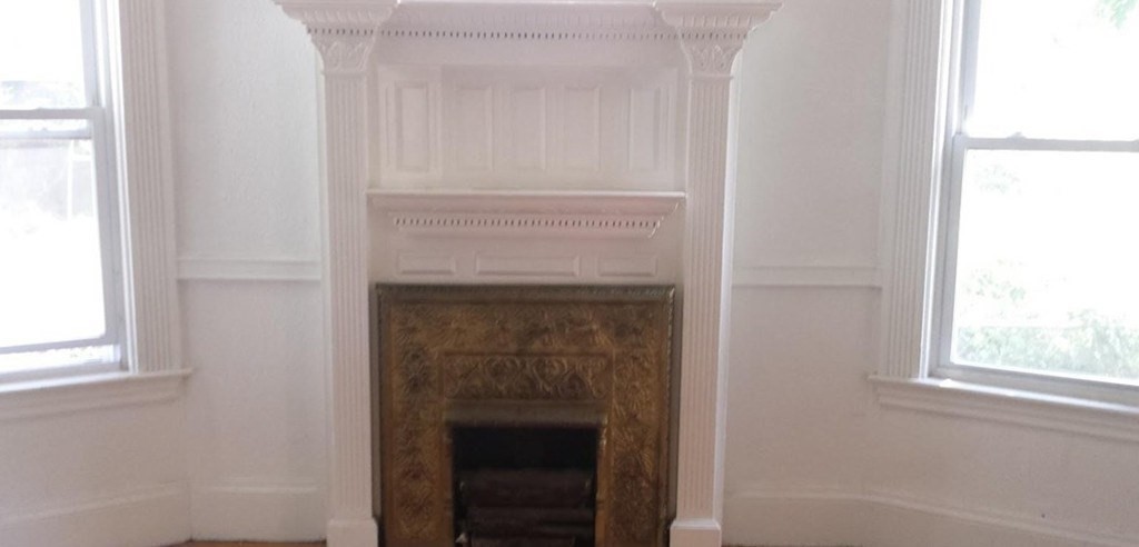 36 Gordon Street Boston, MA 02134 - Photo 4 of 14 a close view of a fireplace