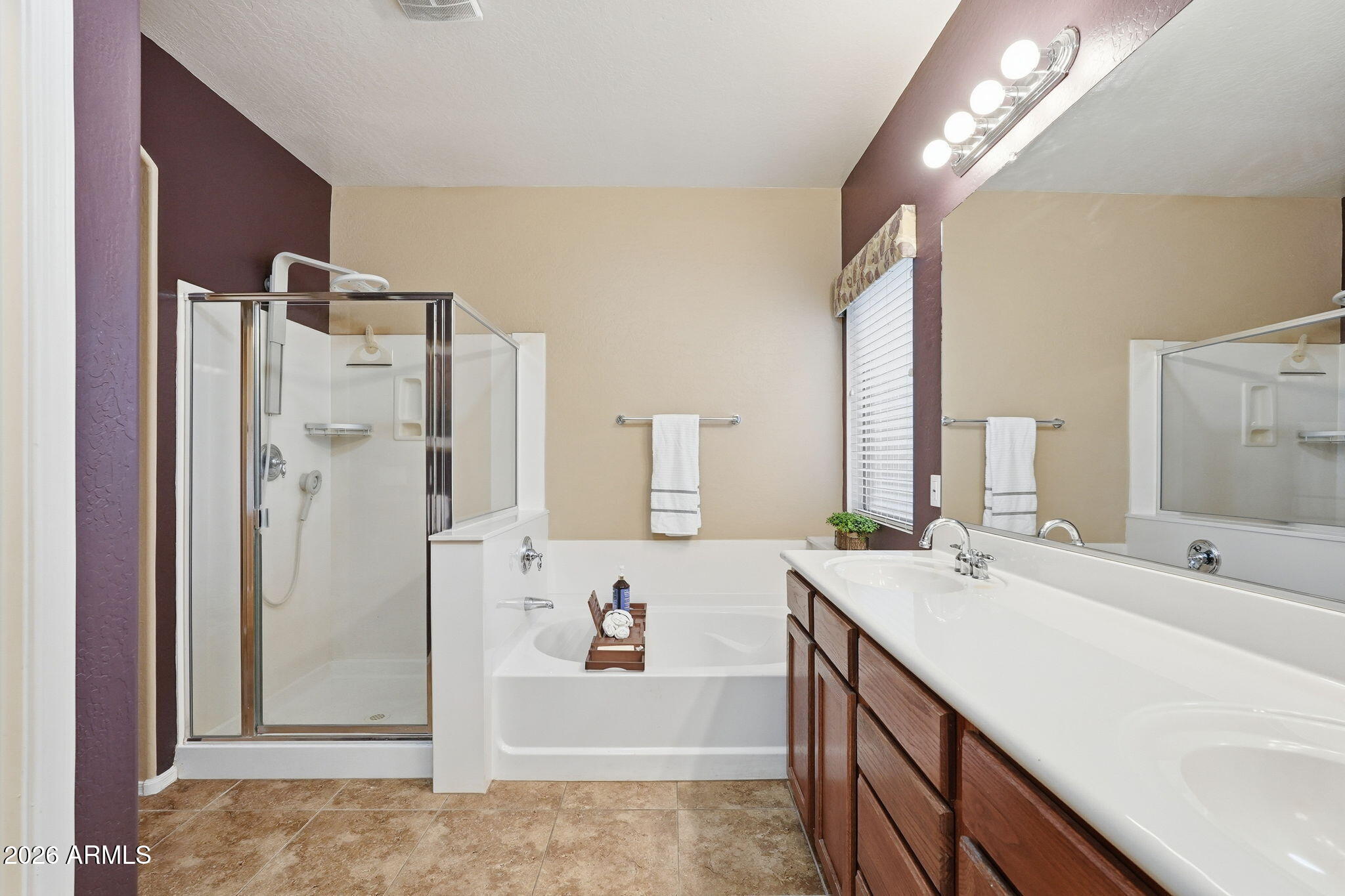 9917 Barley Road Florence, AZ 85132 - Photo 19 of 53 a bathroom with a tub sink and mirror