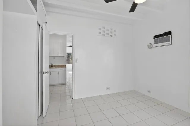 a view of empty room