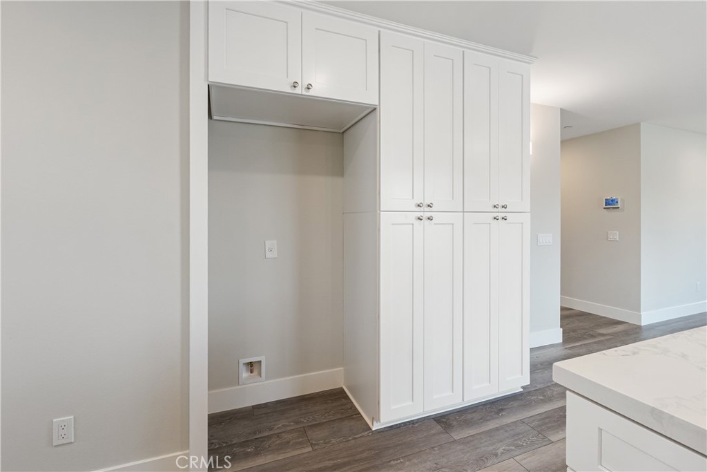 6018 William Street Riverside, CA 92504 - Photo 15 of 59 a view of an empty room with wooden floor