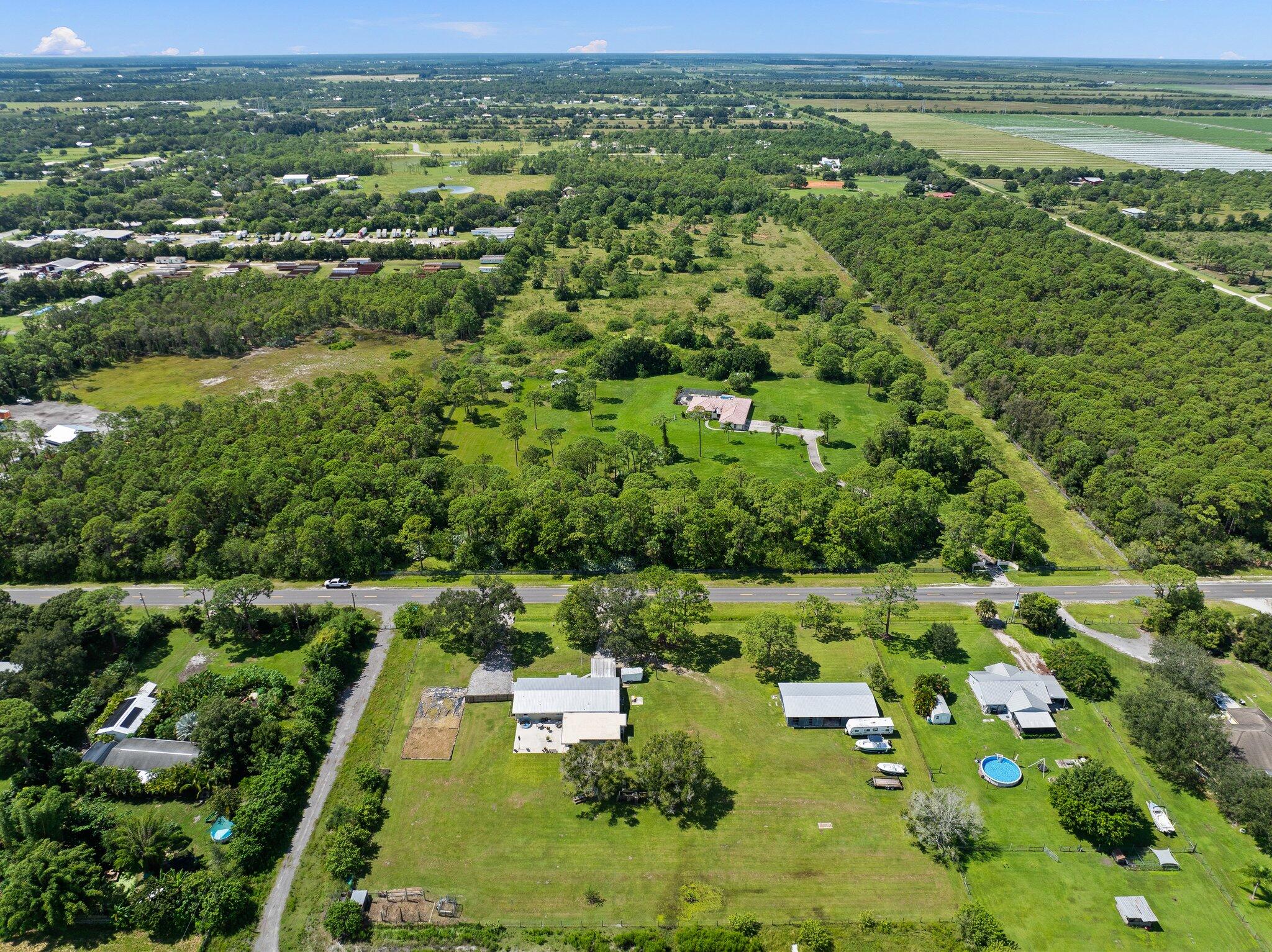 340 North Ffa Road Fort Pierce, FL 34945 - Photo 50 of 72 a view of a city with a houses