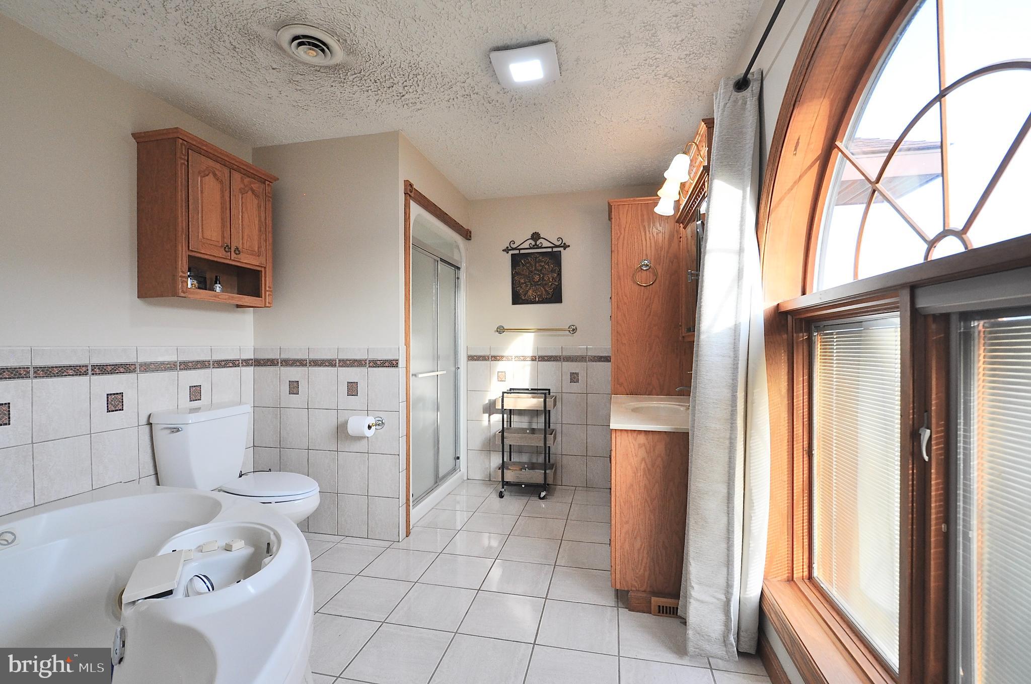 13370 South Eagle Valley Road Tyrone, PA 16686 - Photo 23 of 43 a bathroom with a toilet sink and mirror